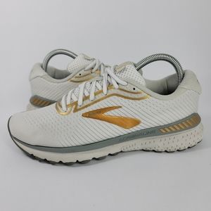 Brooks Women Adrenaline GTS 20 White Gold Running